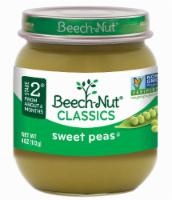 slide 1 of 1, Beech-Nut Stage 2 Homestyle Green Peas Jar, 4 oz