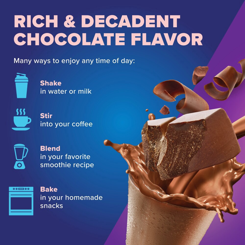 slide 5 of 6, Pure Protein All In One Chocolate Powder, 1.25 lb / 20 oz