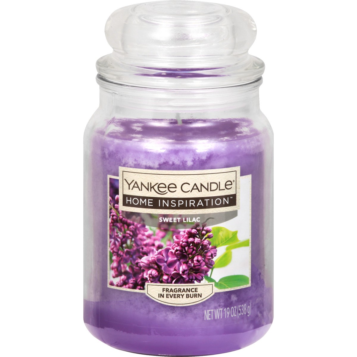 slide 1 of 7, Yankee Candle Home Inspiration Large Jar Sweet Lilac, 19 oz
