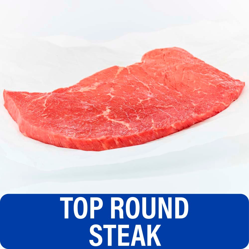 slide 1 of 5, Choice Boneless Top Round Beef Steak - 1 pc, per lb