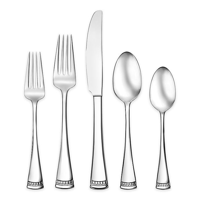 slide 1 of 2, Oneida Camlet Flatware Set, 65 ct