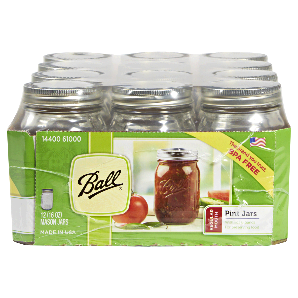 slide 7 of 8, Ball Mason Jars Pints, 1 ct