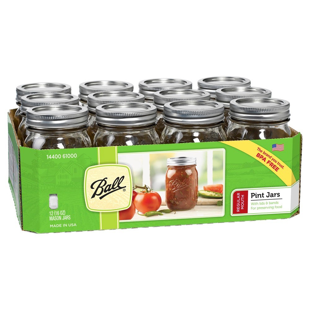 slide 6 of 8, Ball Mason Jars Pints, 1 ct