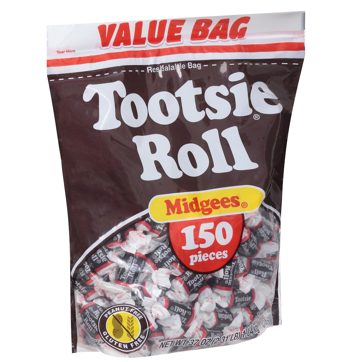 slide 8 of 9, Tootsie Roll Midgees Value Bag Candy 150 ea, 150 ct