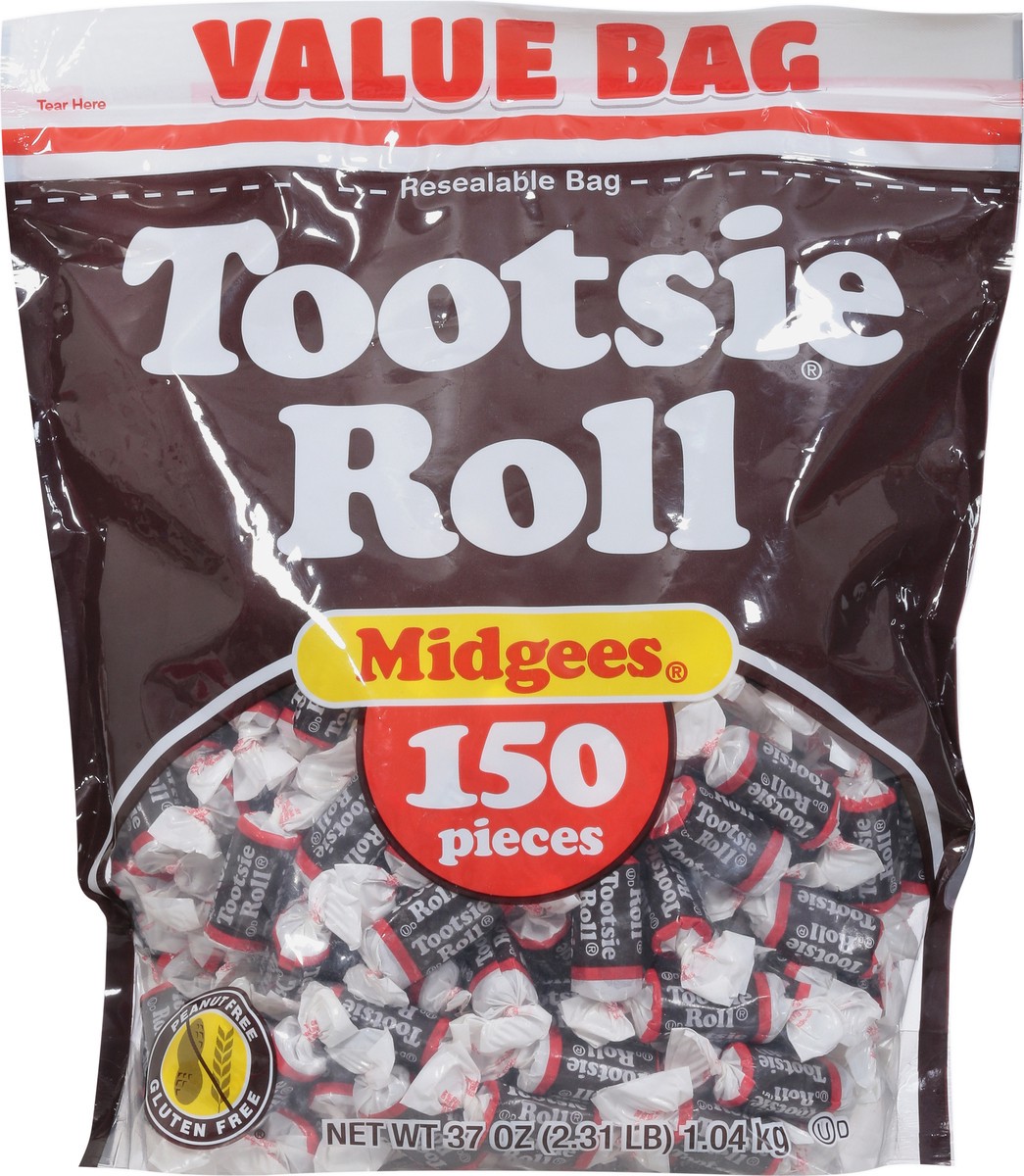 slide 7 of 9, Tootsie Roll Midgees Value Bag Candy 150 ea, 150 ct