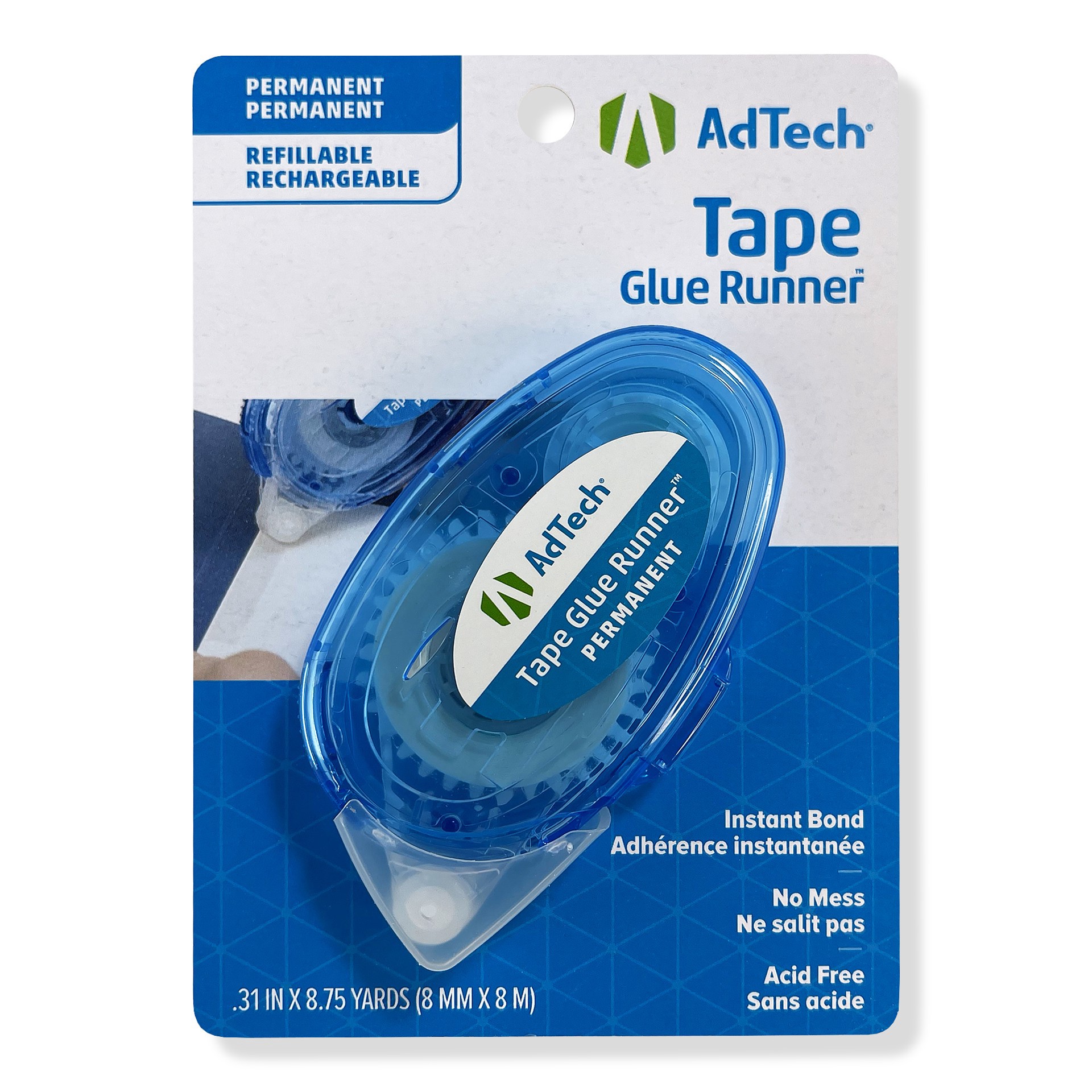 slide 5 of 6, Adtech Tape Glue Runner Permanent, 8.75 yd of adhesive