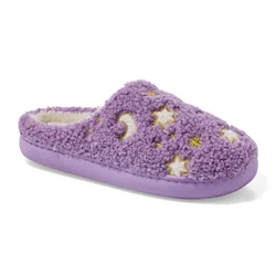Falls Creek Womens Luna Slipper, Purple, Medium