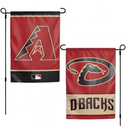 Arizona Diamondbacks Flag 12X18 Garden Style 2 Sided