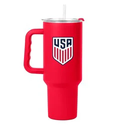 Usa 2026 Powder Coat Tumbler 40oz Red