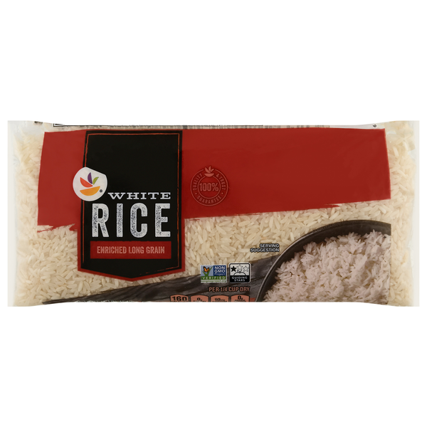 slide 1 of 1, GIANT White Rice Long Grain, 16 oz