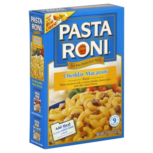 slide 1 of 1, Pasta Roni Cheddar Macaroni, 5.3 oz