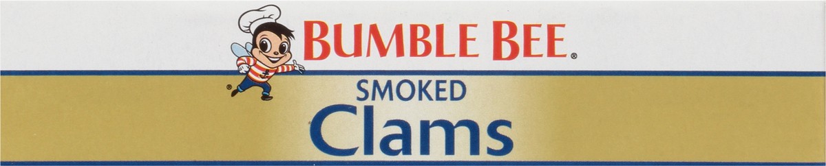 slide 7 of 13, Bumble Bee Shucked Smoked Clams 3.75 oz, 3.75 oz