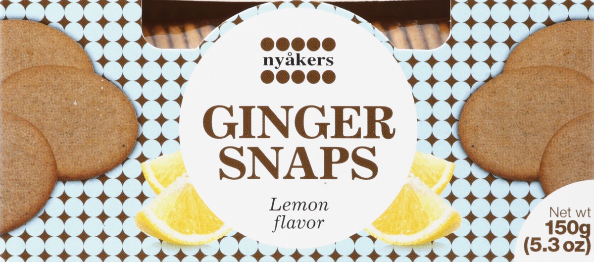 slide 1 of 4, Nyåkers Ginger Snaps 5.3 oz, 5.30 oz