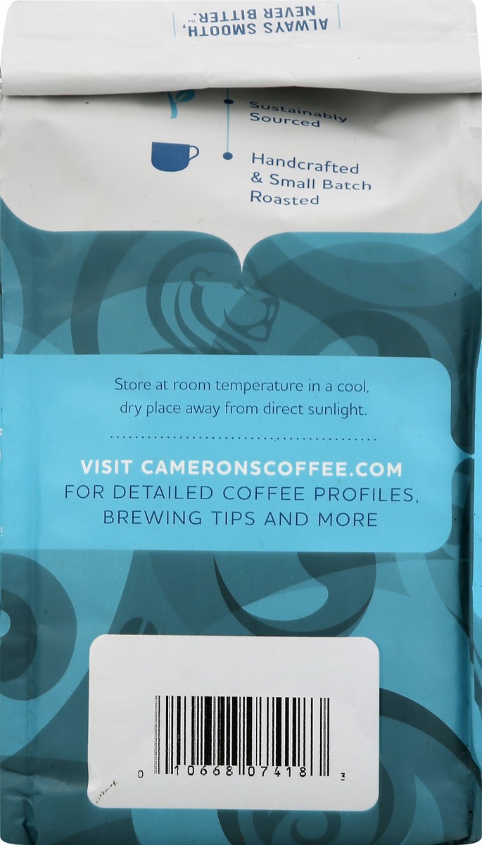 slide 9 of 9, Cameron's Coffee, Ground, Light Roast, Costa Rica Blend, 12 oz