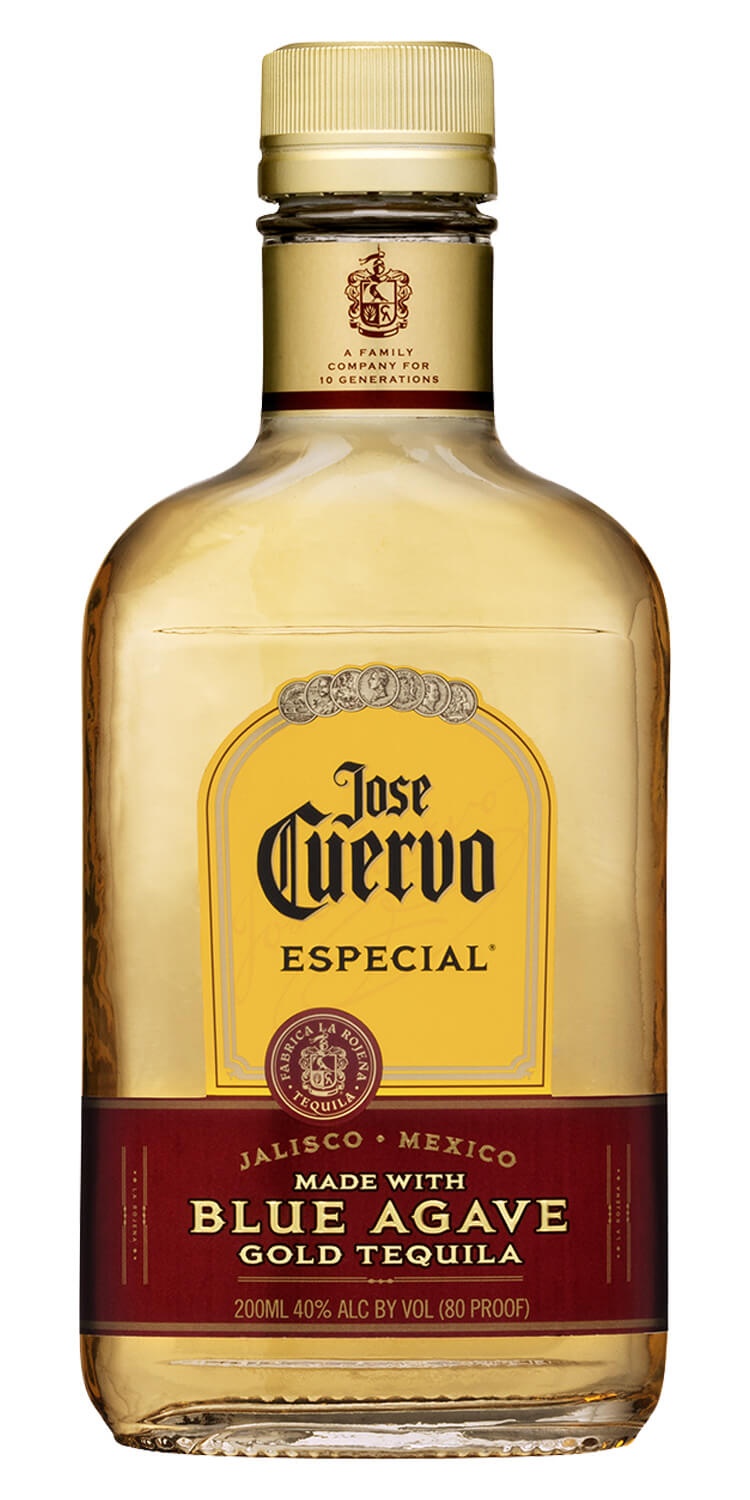 slide 1 of 1, Jose Cuervo Especial Gold Tequila, 200 ml