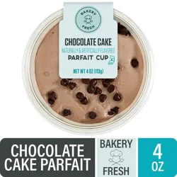 Bakery Fresh Chocolate Cake Parfait Cup