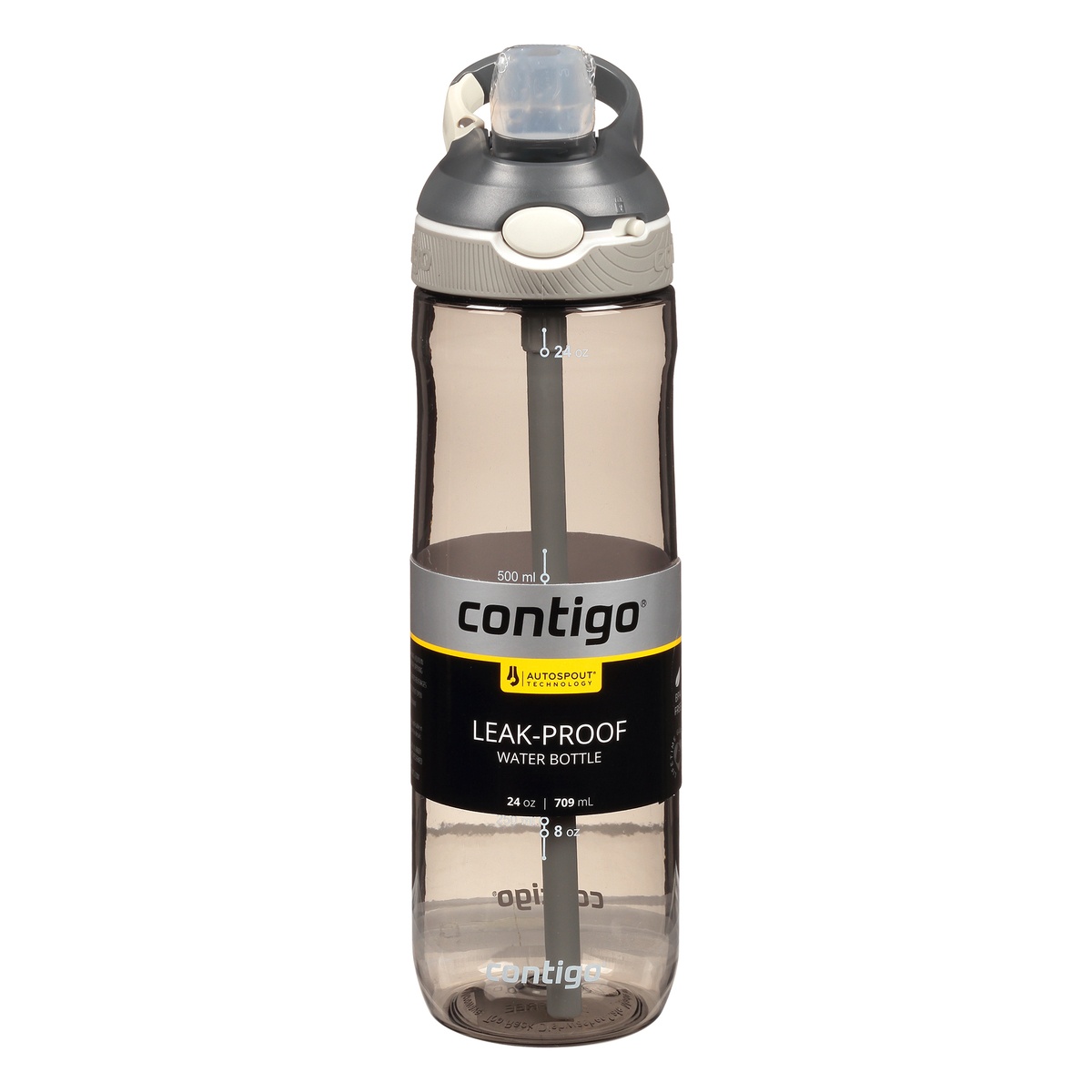 slide 1 of 1, Contigo 24 Ounce Smoke Ashland Leak-Proof Water Bottle 1 ea, 1 ea