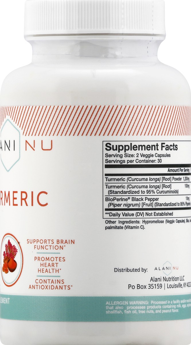 slide 3 of 10, Alani Nu Turmeric 60 ea, 60 ct