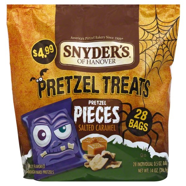 slide 1 of 5, Snyder's of Hanover Pretzel Treats 28 ea, 28 ct