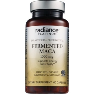 slide 1 of 1, Radiance Platinum Fermented Maca Dietary Supplement, 60 ct