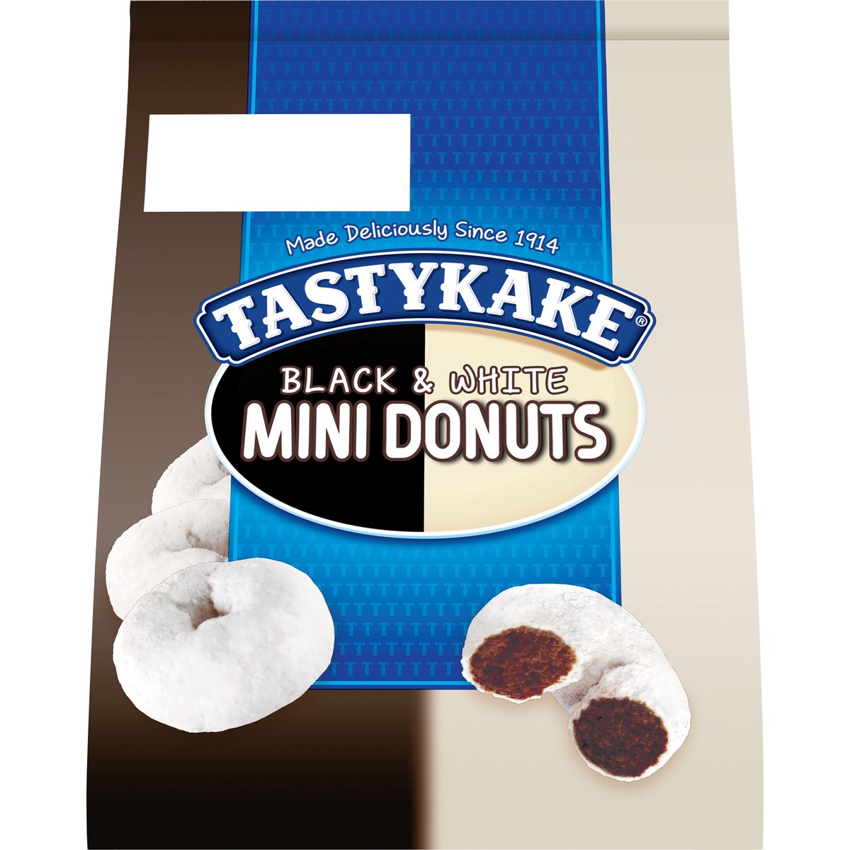 slide 10 of 11, Tastykake Black & White Mini Donuts, Chocolate Donuts, 10 oz Bag , 10 oz