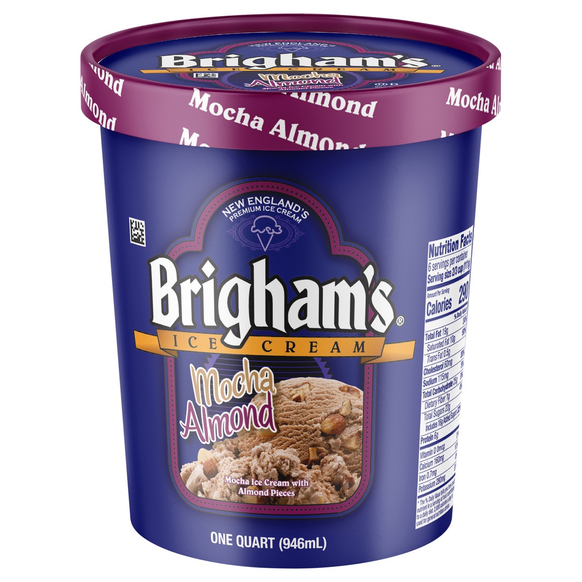 slide 10 of 11, Brigham's Brighams Mocha Almona, 1 ct