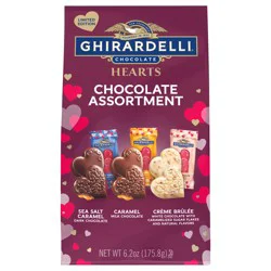 GHIRARDELLI Chocolate Assortment Hearts , 6.2 oz