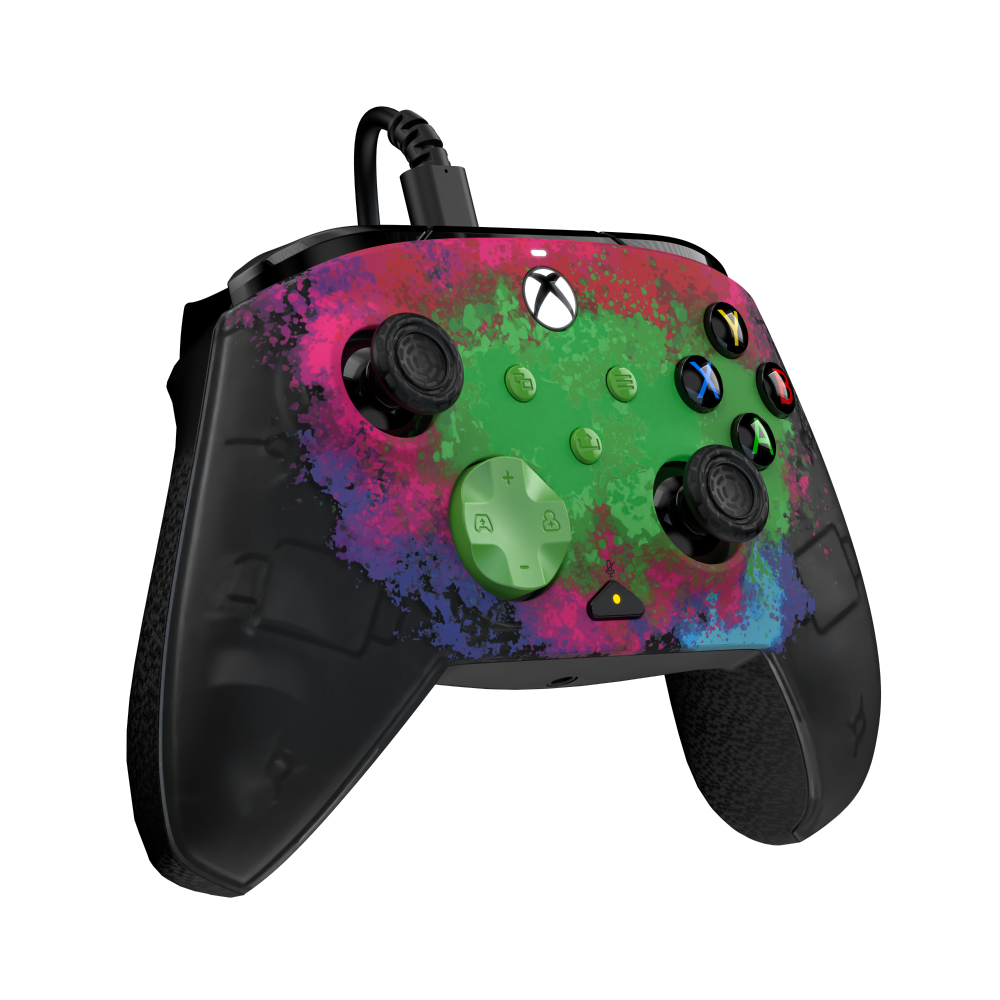 slide 2 of 6, PDP REMATCH™ GLOW Advanced Wired Controller Space Dust Xbox Series X|S Xbox One & Windows 10/11 PC, 1 ct