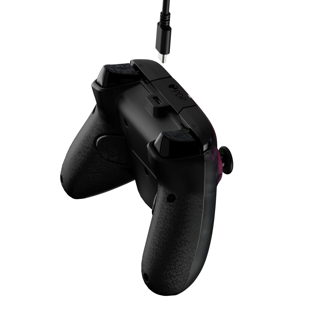 slide 3 of 6, PDP REMATCH™ GLOW Advanced Wired Controller Space Dust Xbox Series X|S Xbox One & Windows 10/11 PC, 1 ct