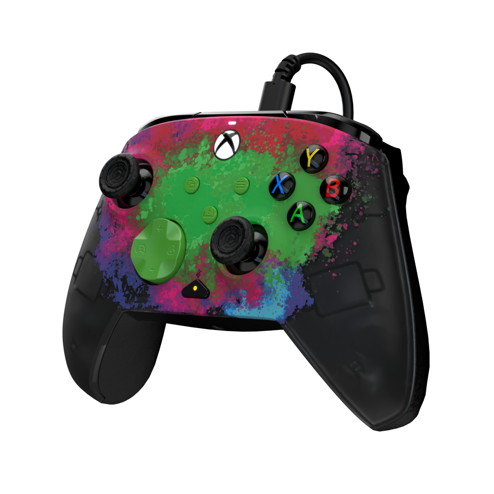 slide 5 of 6, PDP REMATCH™ GLOW Advanced Wired Controller Space Dust Xbox Series X|S Xbox One & Windows 10/11 PC, 1 ct