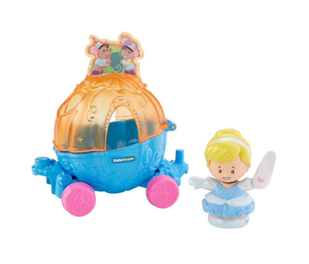 slide 1 of 1, Fisher-Price Little People Disney Princess Parade Cinderella & Pals Float, 1 ct