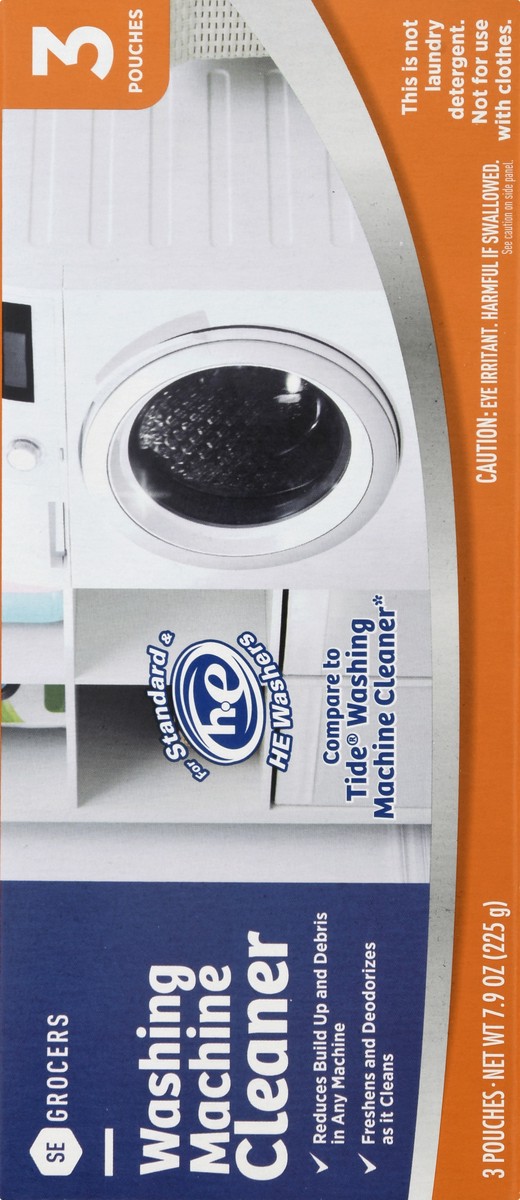 slide 4 of 9, SE Grocers Washing Machine Cleaner, 3 ct