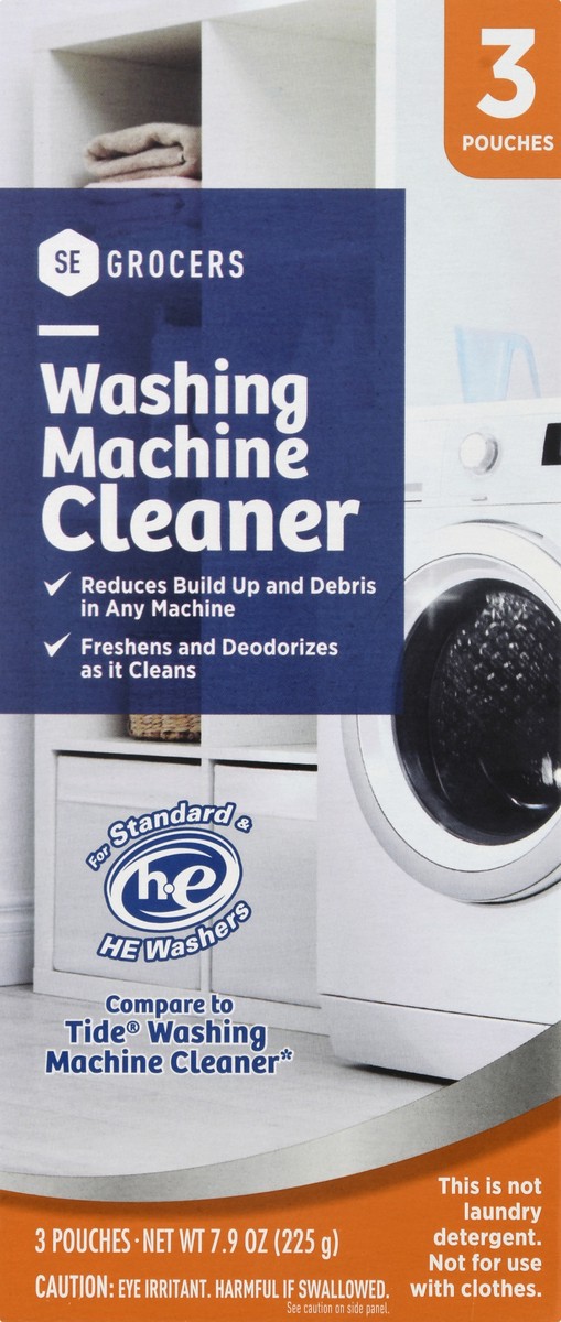 slide 9 of 9, SE Grocers Washing Machine Cleaner, 3 ct