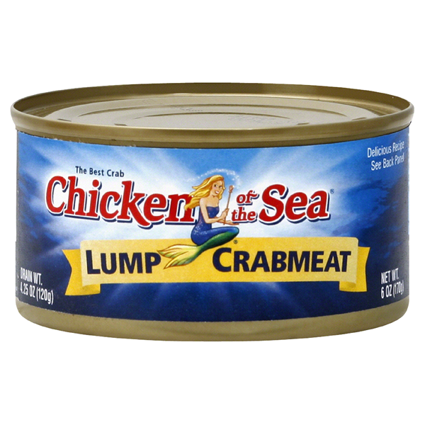 slide 1 of 1, Chicken of the Sea Wild Caught Lump Crab Meat 6 oz, 6 oz