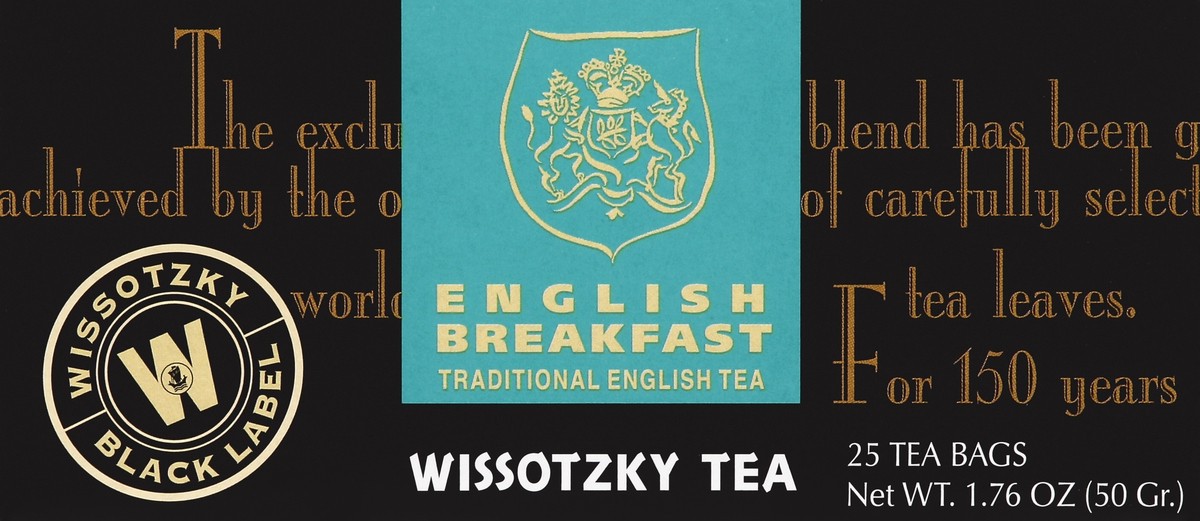 slide 3 of 5, Wissotzky English Breakfast Tea - 25 ct, 25 ct