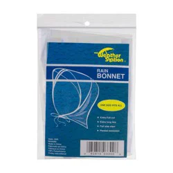 George R. Chaby Inc. The Weather Station Rain Bonnet One Size