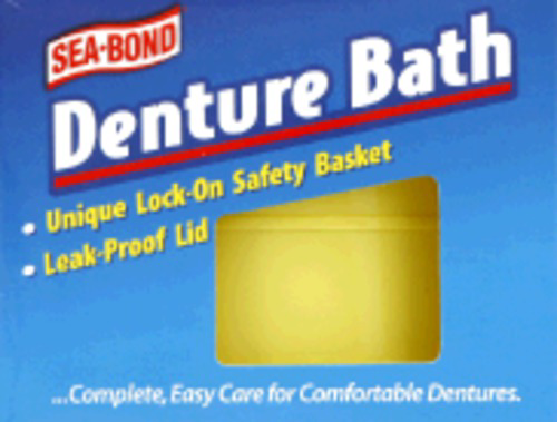 Sea-Bond Dental Bath, Dentures