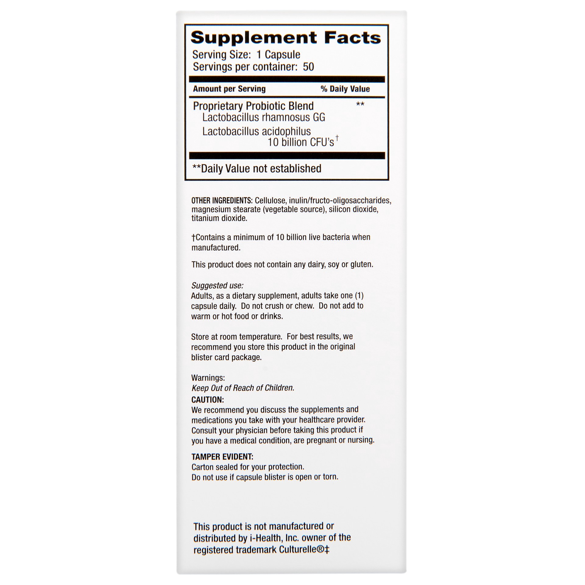 slide 3 of 4, Rite Aid Ra Probiotic Digestve, 50 ct