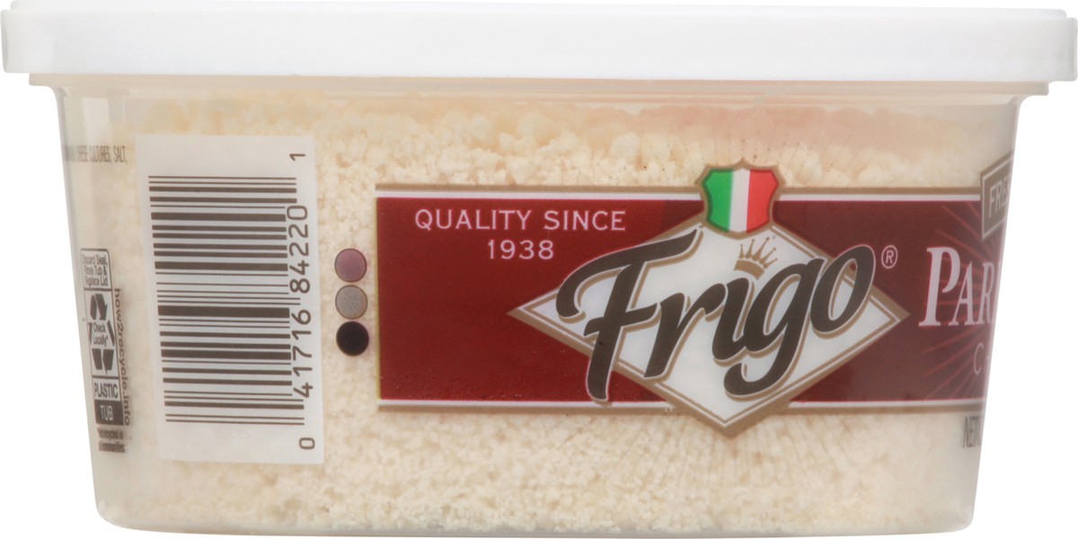 slide 10 of 13, Frigo Fresh Grated Parmesan Cheese 5 oz, 5 oz