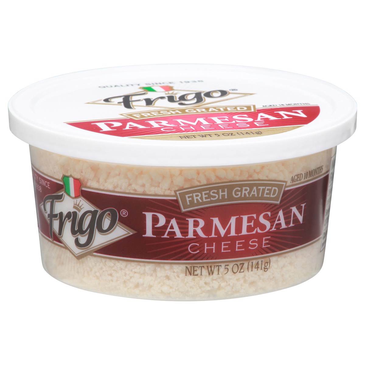 slide 6 of 13, Frigo Fresh Grated Parmesan Cheese 5 oz, 5 oz