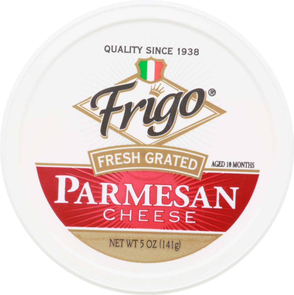 slide 9 of 13, Frigo Fresh Grated Parmesan Cheese 5 oz, 5 oz