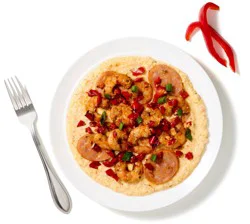 Deli Kitchen Blackened Shrimp & Grits with Andouille Pork Sausage, 13.1 oz