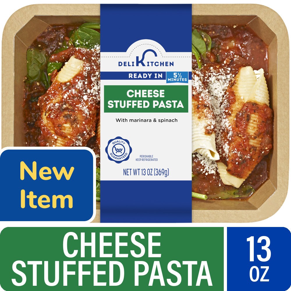 slide 1 of 5, Deli Kitchen Cheese Stuffed Pasta, 13 oz, 13 oz
