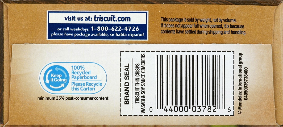 slide 2 of 8, Triscuit Crackers 7.6 oz, 7.6 oz