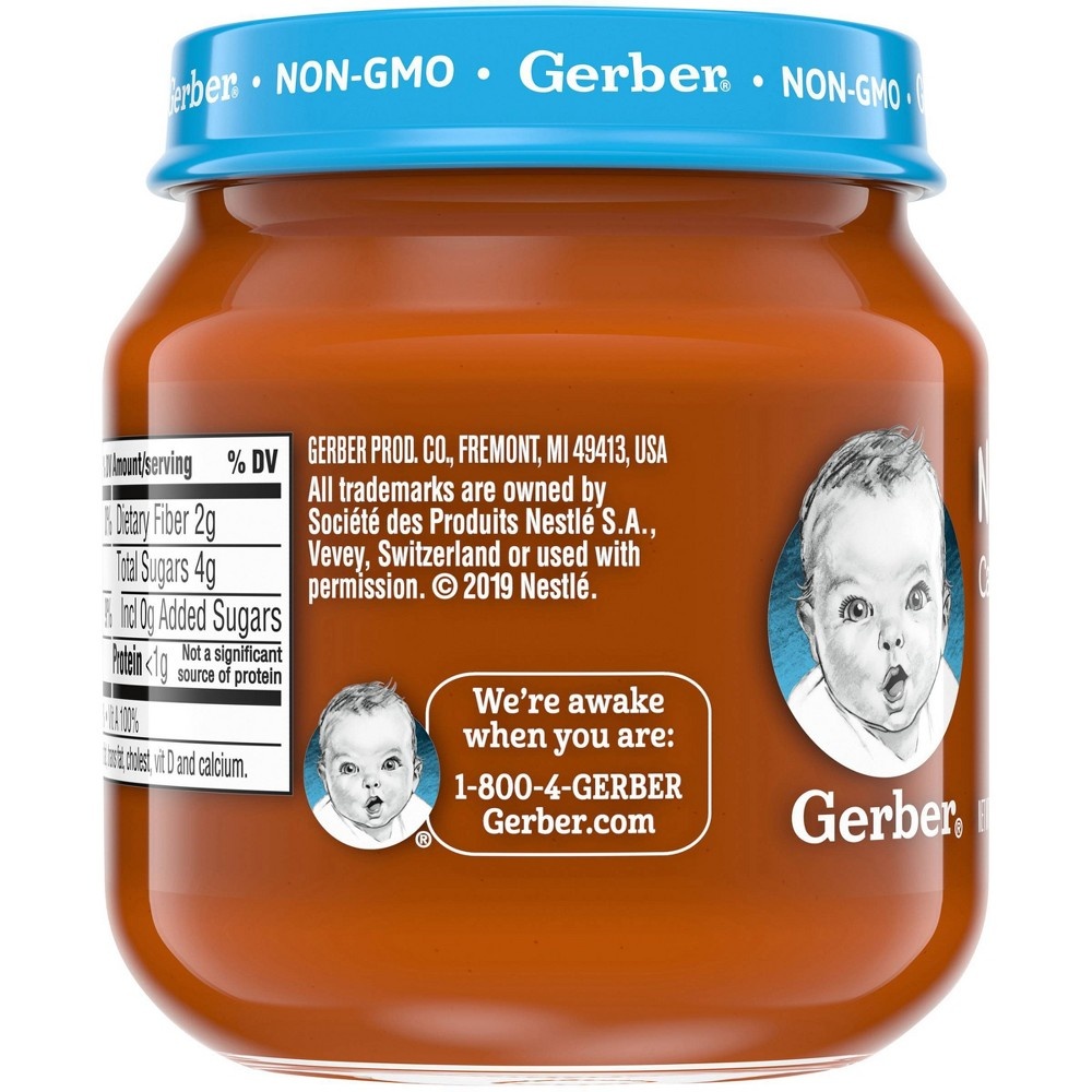 slide 3 of 5, Gerber Natural 1st Foods Baby Meal, Carrot, 4 oz