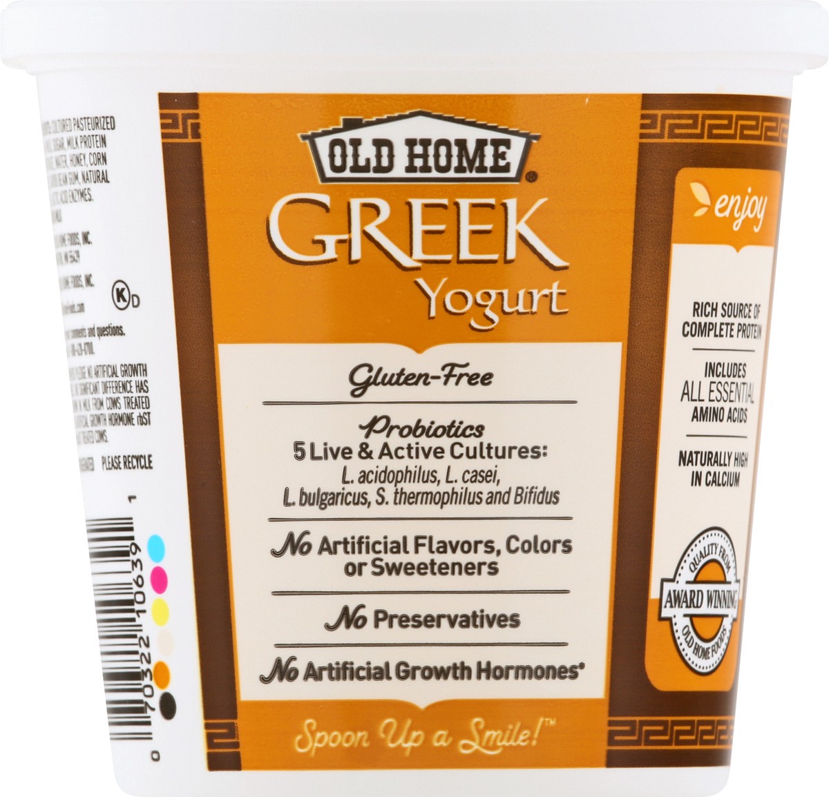 slide 4 of 13, Old Home Honey Greek Yogurt, 24 oz