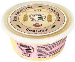 Empty Bowl Hot Hatch Chile Queso