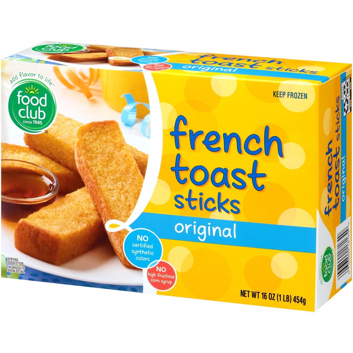 slide 6 of 10, Food Club Original French Toast Sticks 16 oz, 16 oz