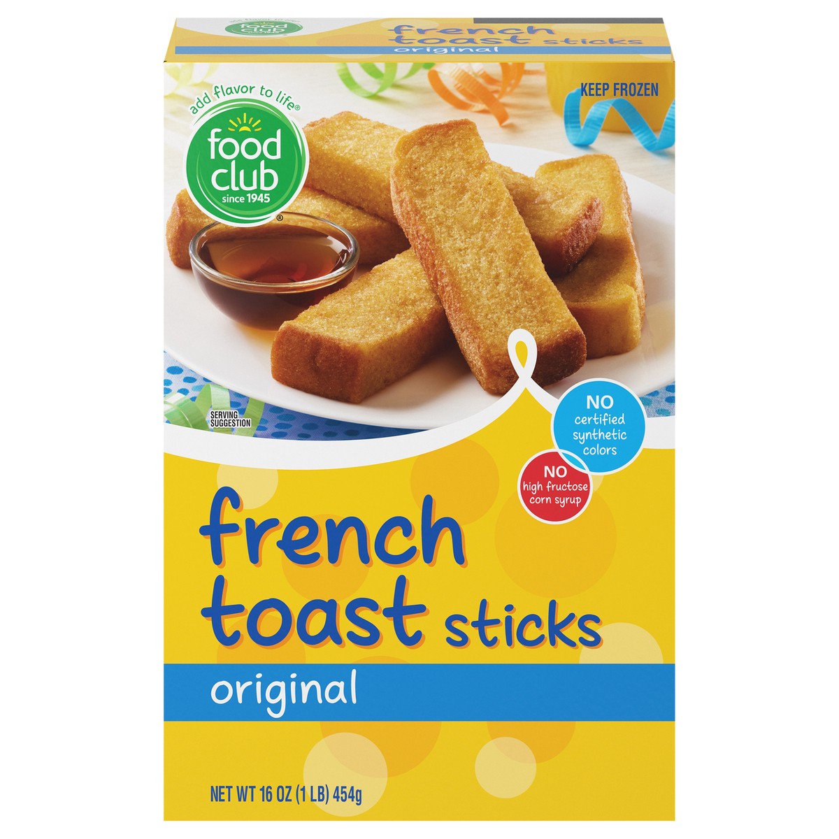 slide 1 of 10, Food Club Original French Toast Sticks 16 oz, 16 oz