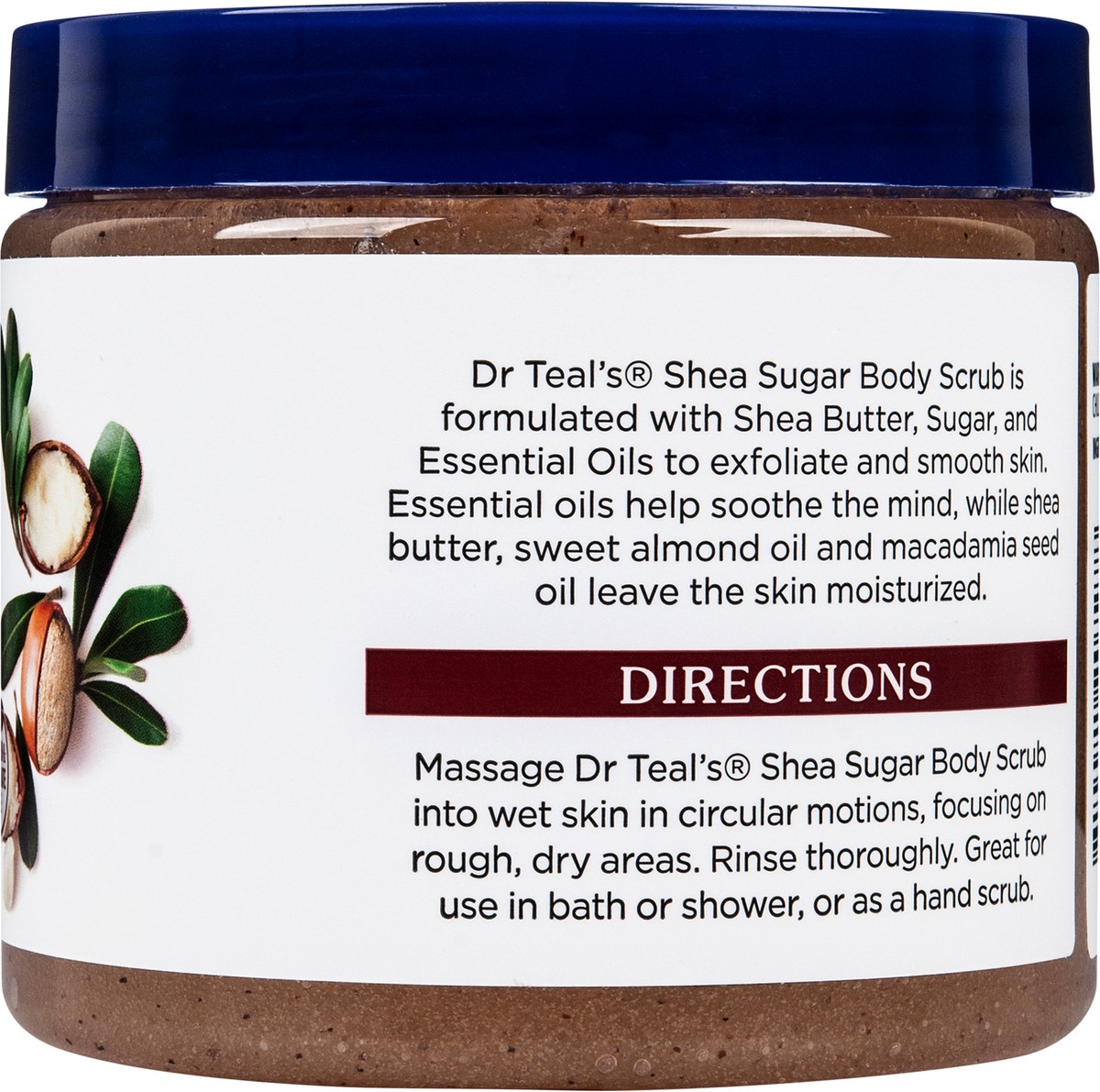 slide 3 of 7, Dr. Teal's Shea Butter & Almond Oil Shea Sugar Scrub 19oz, 19 oz